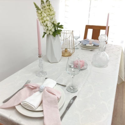 Porta Servilletas Rosa Pastel