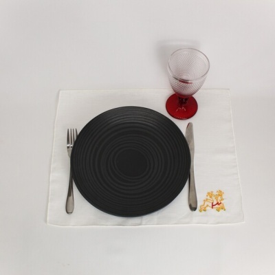 Mantel Individual Christmas Details Lino JOL