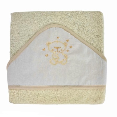 Toalla Baño Bebé Oso