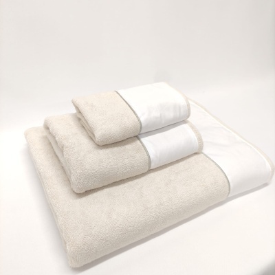 Juego de Toallas Baño Felpo Beige Lazio