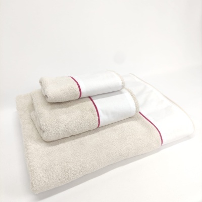 Juego de Toallas Baño Felpo Beige Lazio