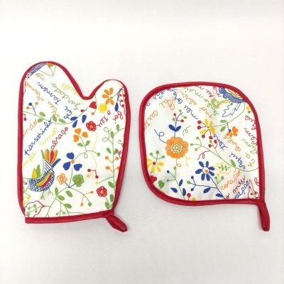 Agarrador y Manopla Enamorados