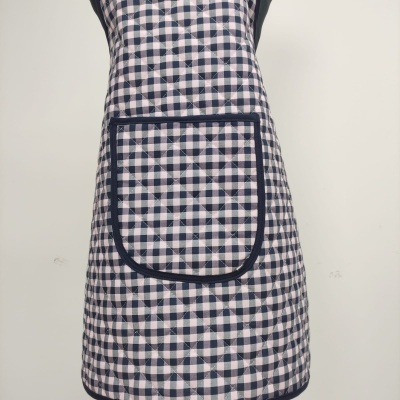 Delantal Acolchoado Cuadrícula