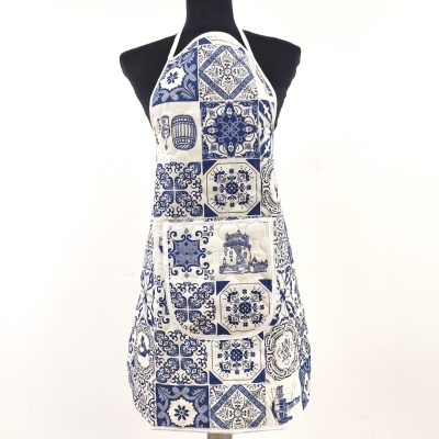Delantal Acolchado Azulejos