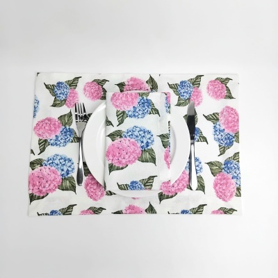 Mantel Individual/Servilleta/Camino de Mesa Hortênsia