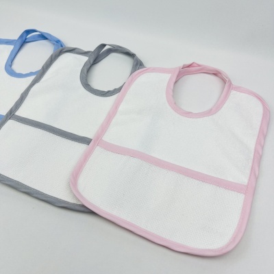 Babero Bebé Cuadrado Con plástico