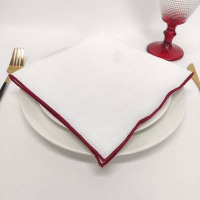 Servilleta Hober Lino Blanco COL