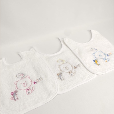 Babero Felpa Gato Personalizable