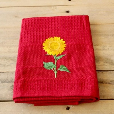 Paño de Cocina Algodón Girasol