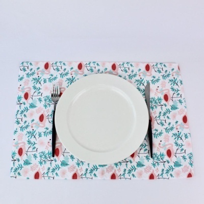 Mantel Individual/Servilleta Flamenco BI