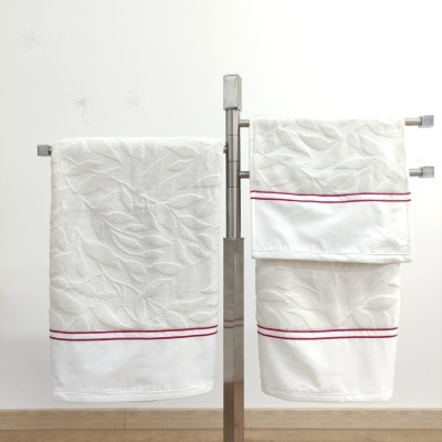 Juego de Toallas Baño Felpo Gris Génova