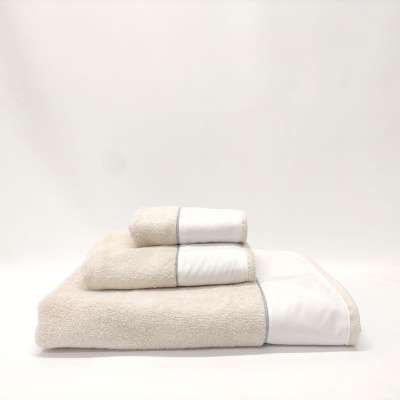Juego de Toallas Baño Felpo Beige Lazio