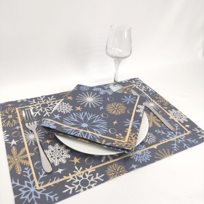 Mantel Individual/Servilleta/Camino de mesa Snowflake