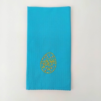 Paño de Cocina Easter Egg Azúl