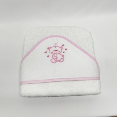 Toalla Baño Bebé Oso