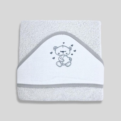 Toalla Baño Bebé Oso
