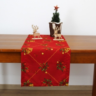 Mantel Individual/Servilleta/Camino de Mesa Double JingleBells