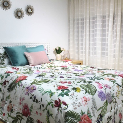 Edredón Floral