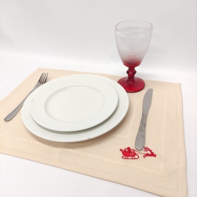 Mantel Individual Trineo Magico