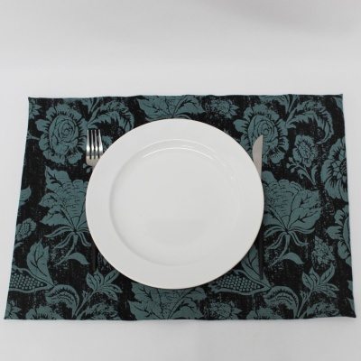 Mantel Individual Luxury Black BI