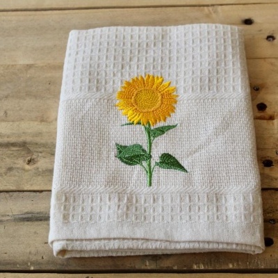 Paño de Cocina Algodón Girasol