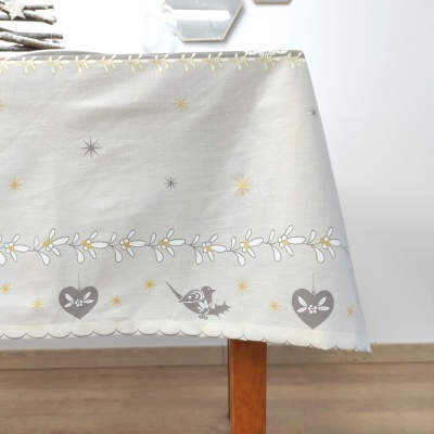 Mantel Toque de Nieve