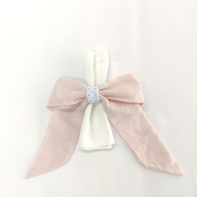 Porta Servilletas Rosa Pastel