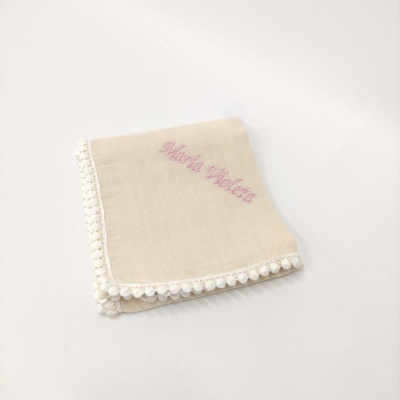 Gasa Rustic Encaje Bebé