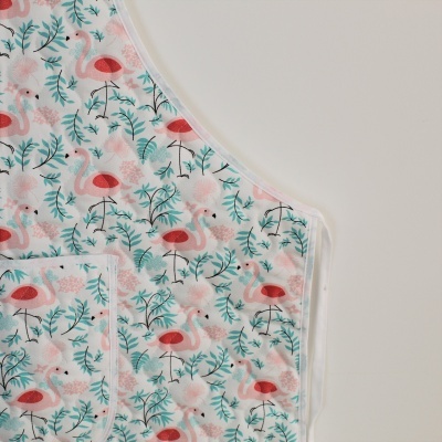 Delantal Acolchado Flamingo