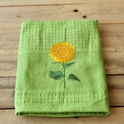 Paño de Cocina Algodón Girasol