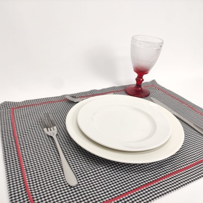 Mantel Individual/ Servilleta Vichy Rollo