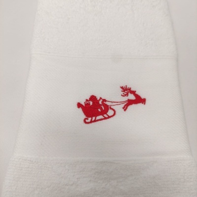 Paño de Cocina Trineo Magico