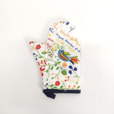 Agarrador y Manopla Enamorados