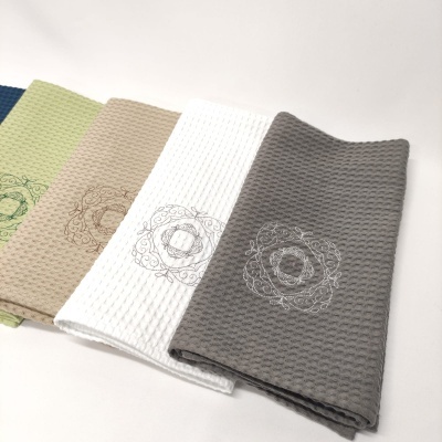 Paño de Cocina Algodón Waffle Old