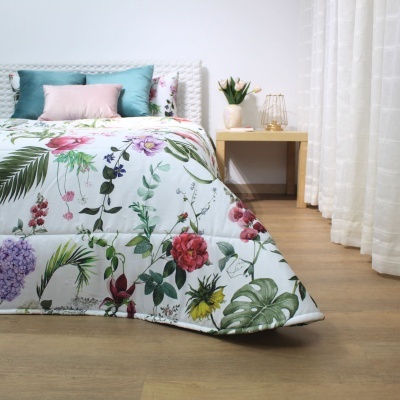 Edredón Floral