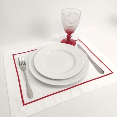 Mantel Individual Algodón Simple