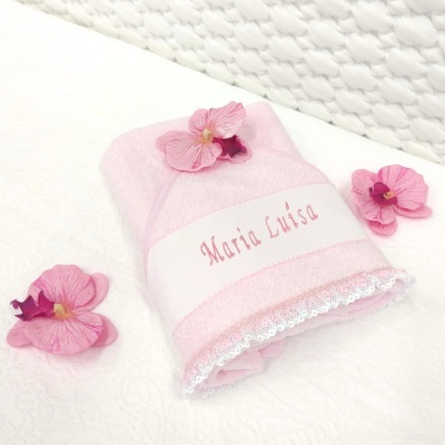 Toalla Baño Bebé Personalizable