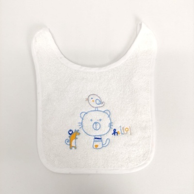 Babero Felpa Gato Personalizable