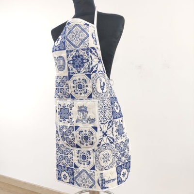 Delantal Acolchado Azulejos