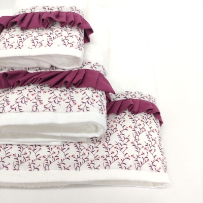 Juego de Toallas Ducha/Baño Purple