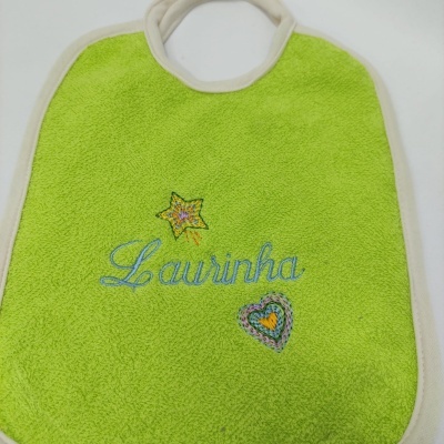 Babero Felpa Happy Personalizable