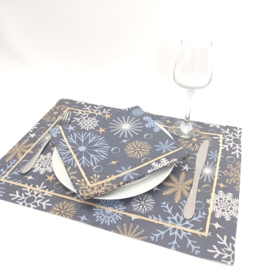 Mantel Individual/Servilleta/Camino de mesa Snowflake