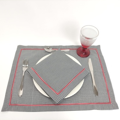 Mantel Individual/ Servilleta Vichy Rollo