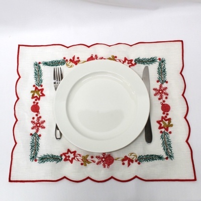 Mantel individual/Servilleta Acebo Lino COL