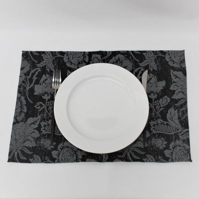 Mantel Individual Luxury Black BI