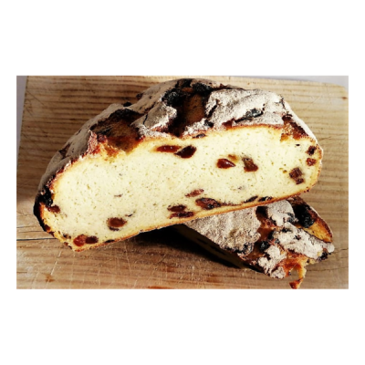 Broa de Milho com passas de uva