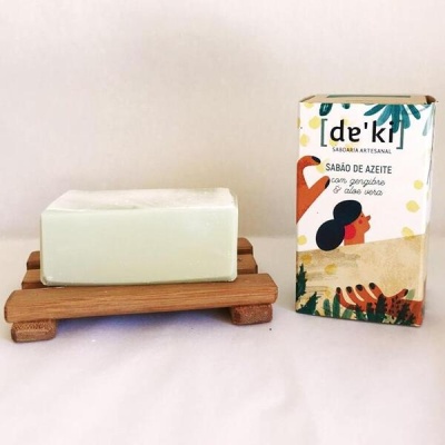 Sabão 100% Azeite da Beira Baixa, com Aloe Vera e Gengibre