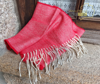 Cachecol lã VERMELHO