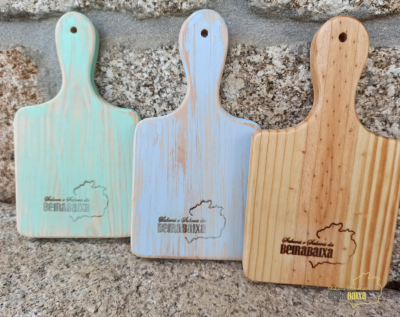 Tábua de madeira azul