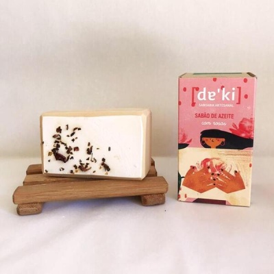 Sabão 100% Azeite da Beira Baixa, com Rosas